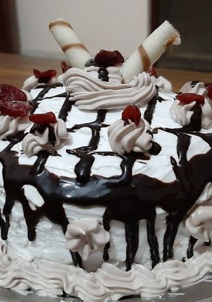 A picture of Chocho vanilla cake.