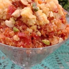 A picture of Gajar Halwa.