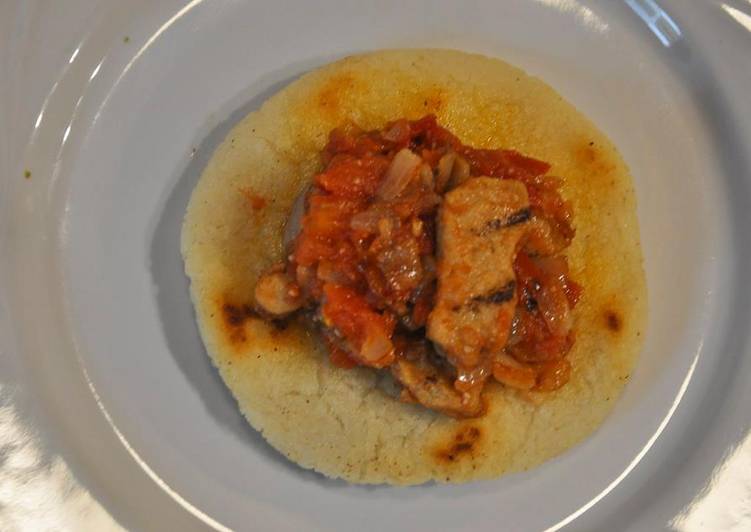 Arepa - Tigella di mais farcita