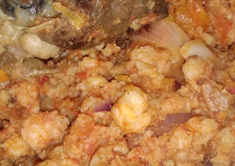 Recipe of Speedy Jollof Corn