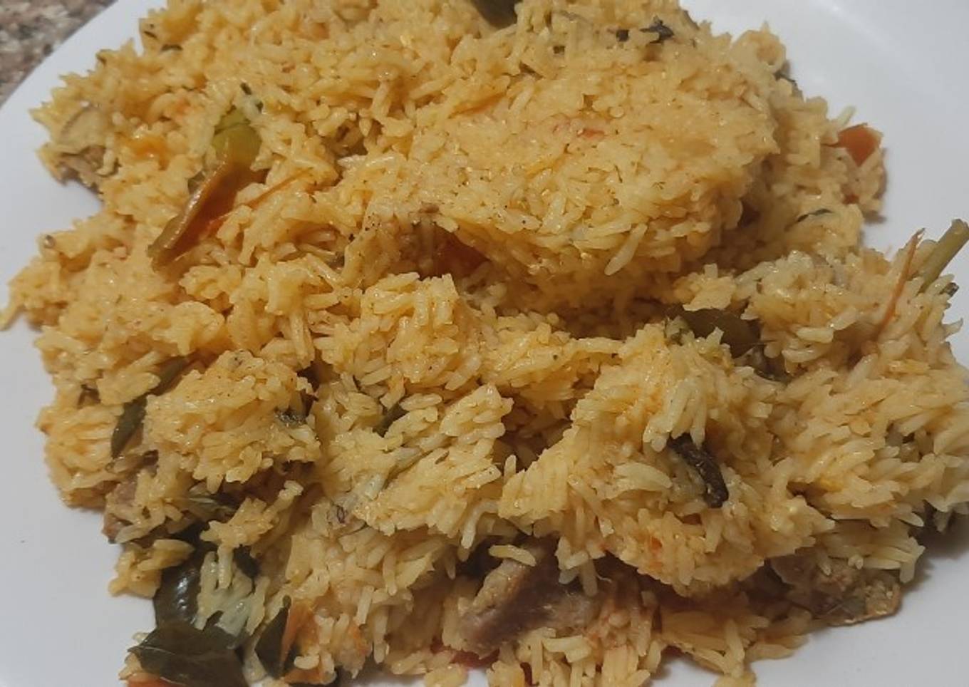 Hyderabadi Mutton tahari