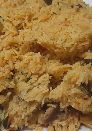 A picture of Hyderabadi Mutton tahari.