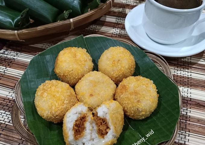 Standar Bagaimana cara memasak Lemper Crispy &amp; Bakar Isi Serundeng Ebi Pedas yang sempurna