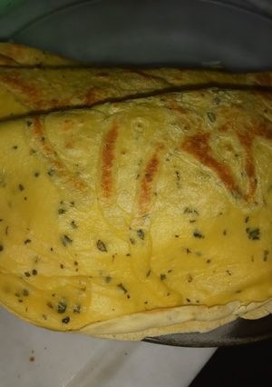 Una foto de Omelette de queso