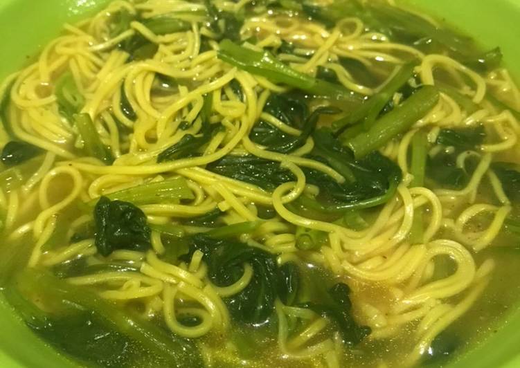 Cara Memasak Mie Kangkung Instan Low Kalori Only 90kkal Yang Gurih