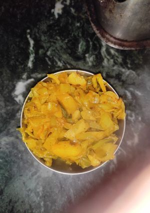 पत्ता गोभी की सब्जी (patta gobi ki sabzi recipe in Hindi) रेसिपी मुख्य फोटो