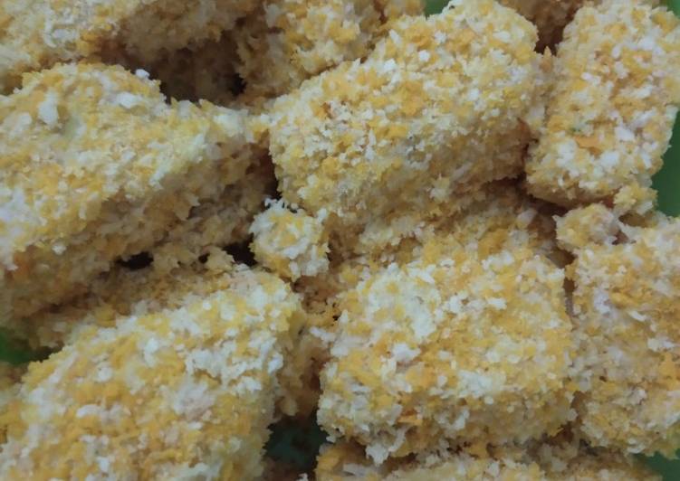 Bagaimana Membuat Nugget ayam sayur Anti Gagal