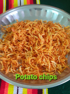 உருளைக்கிழங்கு சிப்ஸ் potato chips recipe in tamil செய்முறை முக்கிய புகைப்படம்