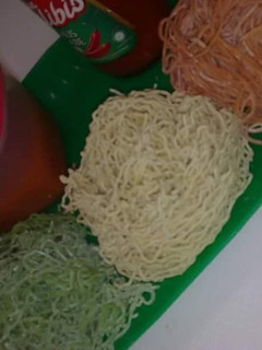 Foto resep Mie Pedas, Mie ori, Mie Hijau Ayam