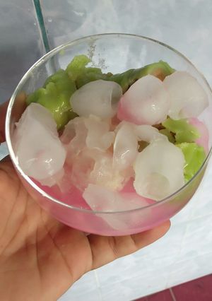 Foto resep Es Pisang Ijo