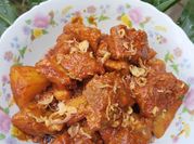 Gambar semur daging babi kecap