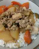 紅白蘿蔔滷肉燥，配飯拌麵都需要