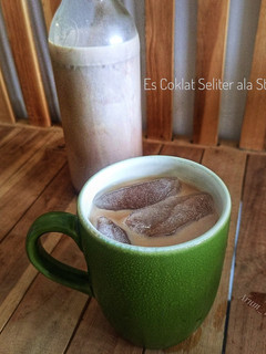 Foto resep Es Coklat Seliter ala ⭐BUX