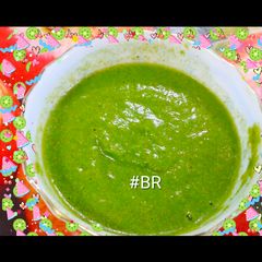 A picture of Coconut malai chutney.