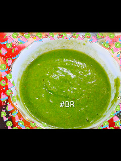 A picture of Coconut malai chutney.