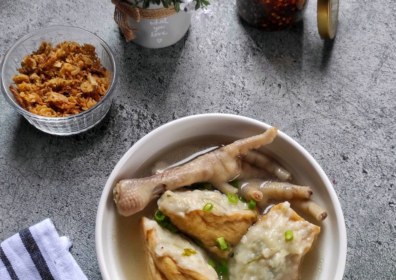 #6 Tahu Aci Kuah (Ga Pedas)