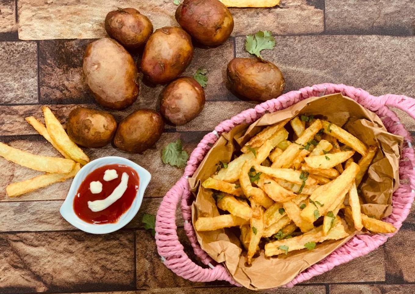Crispy crunchy french fries