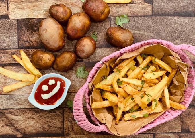 Crispy Crunchy French Fries Recipe By Safia Shahid Cookpad