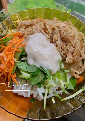 Hình của món Bánh Tằm Bì.