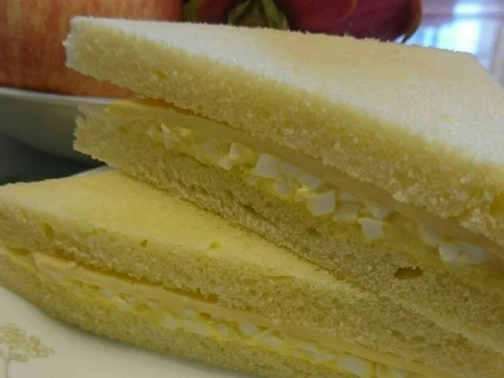 Cara Gampang Menyiapkan Resep Sandwich mayonaise telur keju yang Bisa Manjain Lidah Anti Ribet, Lezat