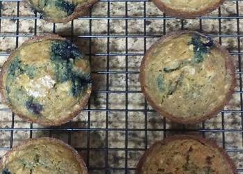 New Recipe Blueberry Oat Muffins Yummy