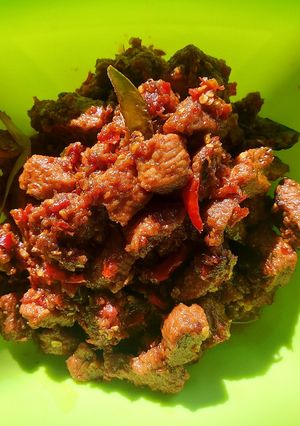 Foto resep Oseng mercon daging
