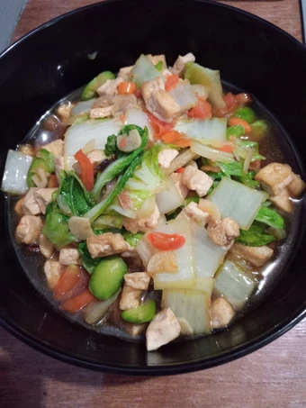 Cara Gampang Menyiapkan Resep Tumis sawi putih tape(tahu pete) yang Menggugah Selera Anti Ribet, Bikin Ngiler