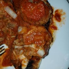 A picture of Crockpot Cheese Stuffed Meatballs.