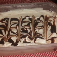 A picture of Homemade Vanilla Ice Cream.
