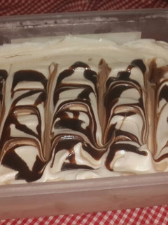 A picture of Homemade Vanilla Ice Cream.