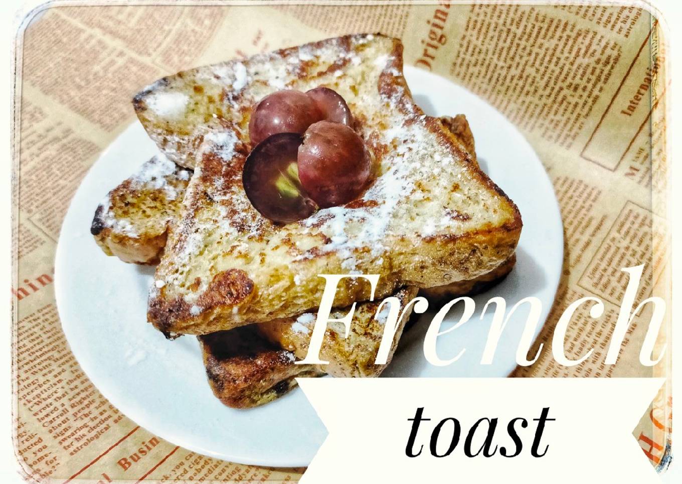 Classic French Toast / Eggy Bread(ide MPASI 1+Y.O.)