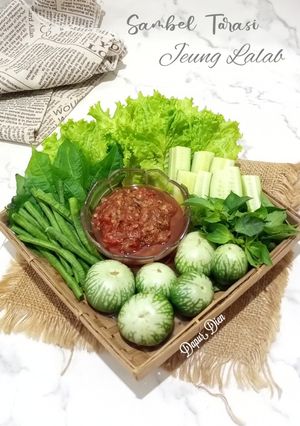 Foto resep Sambel Tarasi Jeung Lalab