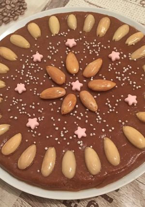 صورة لوصفة طمينة بذوق الشوكولاتة