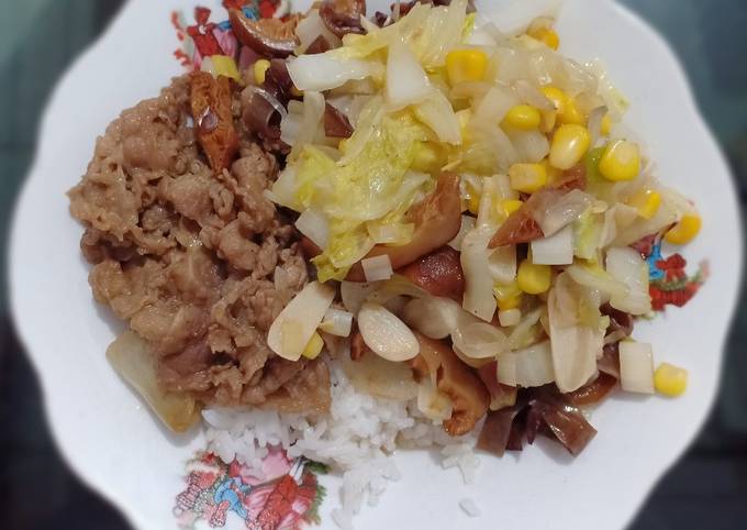 Tumis Daging ala Yoshinoya