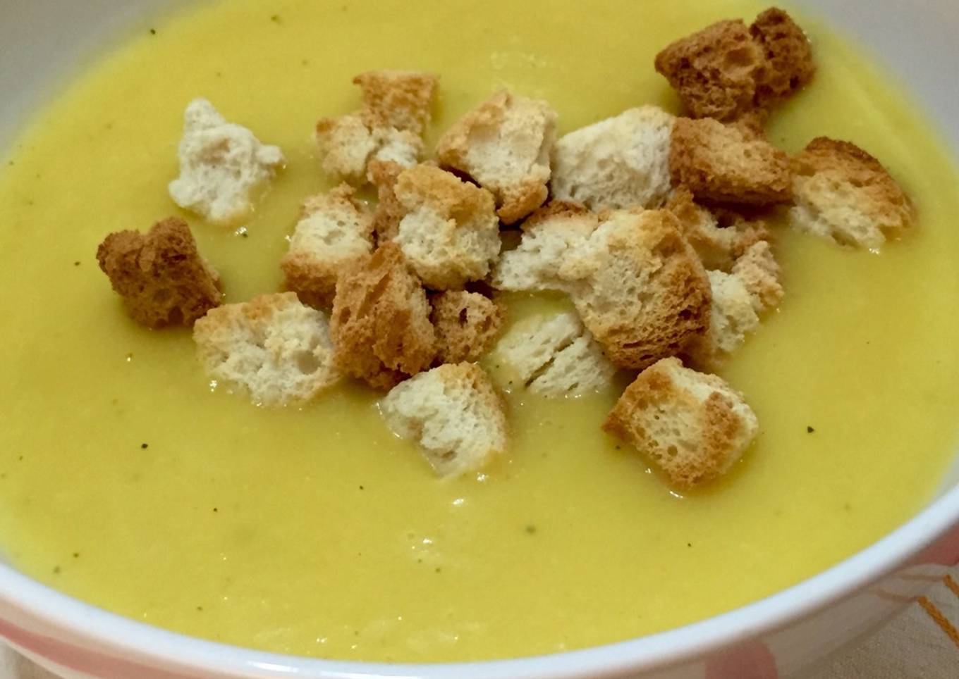 Crema de calabaza y calabacín