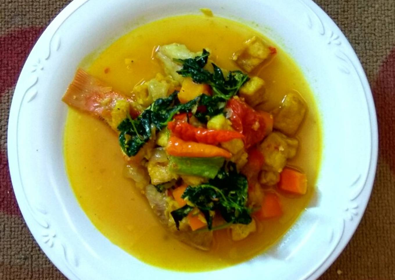 Woku Kakap Merah Mix