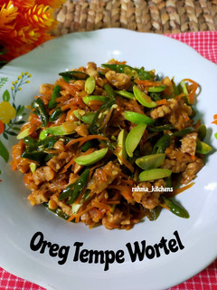 Foto resep 44.Oreg Tempe Wortel