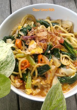 Foto resep Mie nyemek Masakan Hangat menggiurkan 🍜