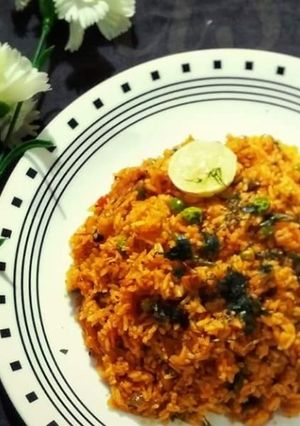 A picture of Mumbai Tawa Pulao.
