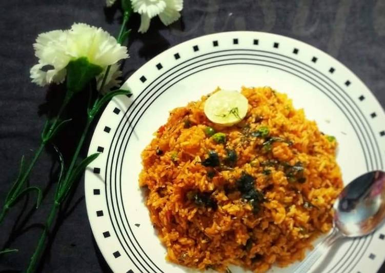 Simple Way to Prepare Any-night-of-the-week Mumbai Tawa Pulao