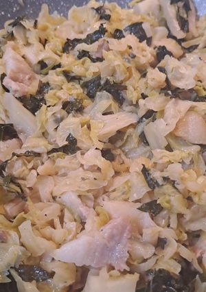 Foto di Verza Stufata con Cavolo Nero