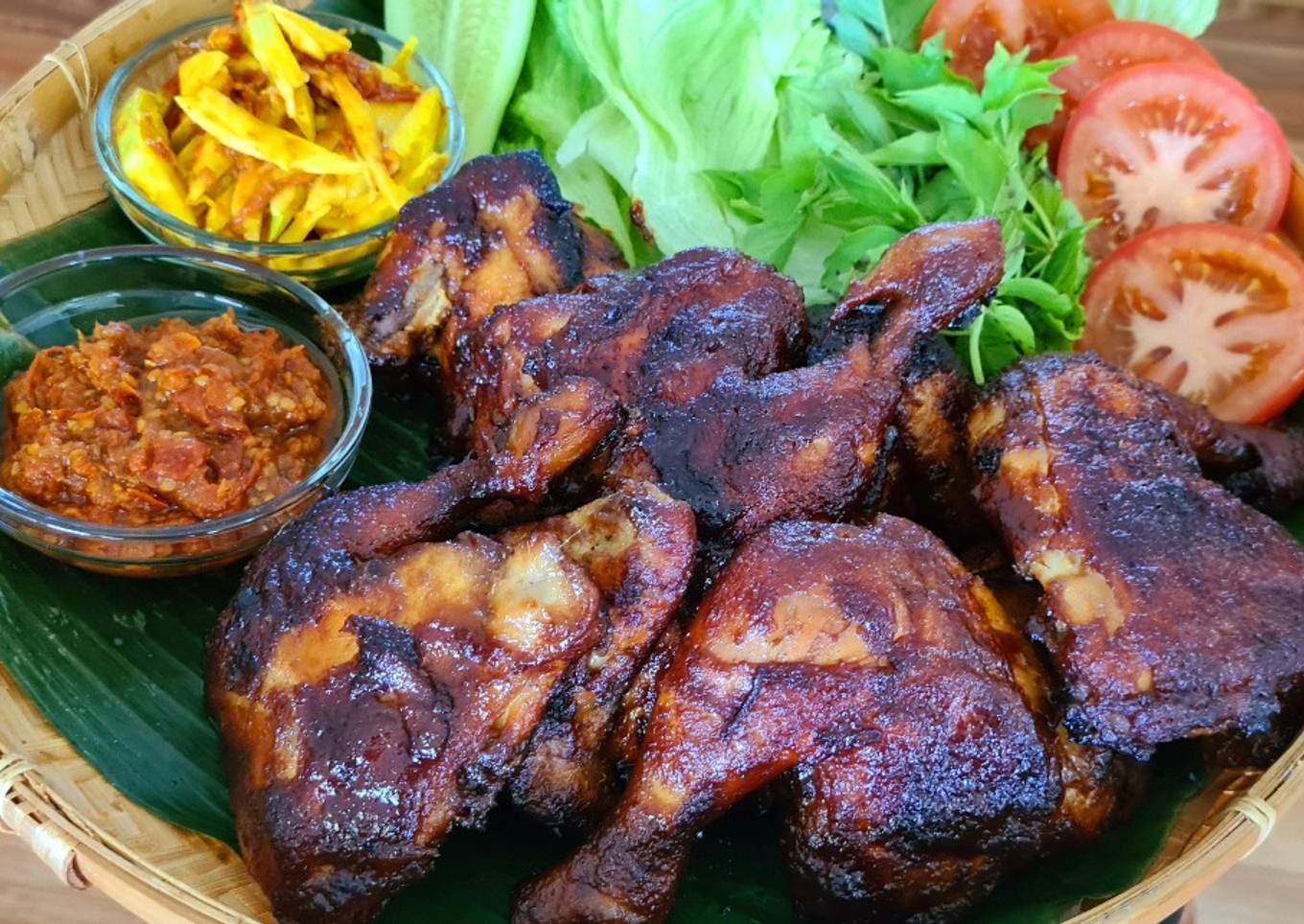 Grilled Chicken (Ayam Panggang Wong Solo)