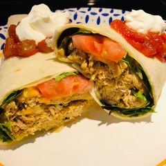 A picture of Crockpot Taco Chicken 🐔.