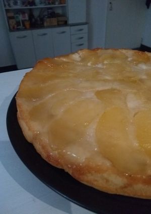 Una foto de Torta invertida de 🍏(vegana)