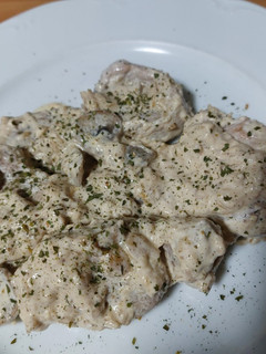 Una foto de Lomos de cerdo con salsa de champiñones
