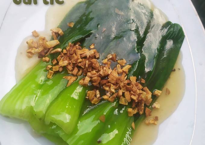 Resep Pakcoy Garlic Ala Resto Oleh Aanggie Cooking Cookpad