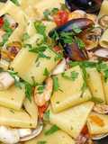 Paccheri ai frutti di mare