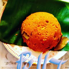 A picture of Semolina pudding 🍮.