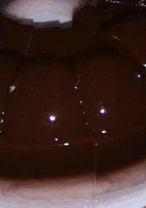 Foto resep Puding busa coklat anggur