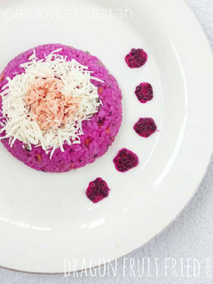 Foto resep Dragon Fruit Fried Rice - MPASI